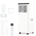 Portable Air Conditioner 9000 BTU, 4-in-1 Mobile Air Conditioning Unit with Dehumidifier, Fan & Sleep Mode, 24Hr Timer, Remote Control