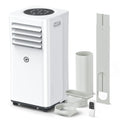 Air Conditioning Unit Portable Air Conditioner 9000 BTU 4-in-1 Dehumidifier, Cooling Fan with 2 Speeds, Digital Display & Remote Control