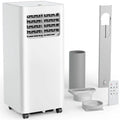 Air Conditioning Unit - Portable Air Conditioner 7000 BTU with Remote Control, 4-in-1-Cooling, 24H Timer, Dehumidifier & Sleep Mode AC